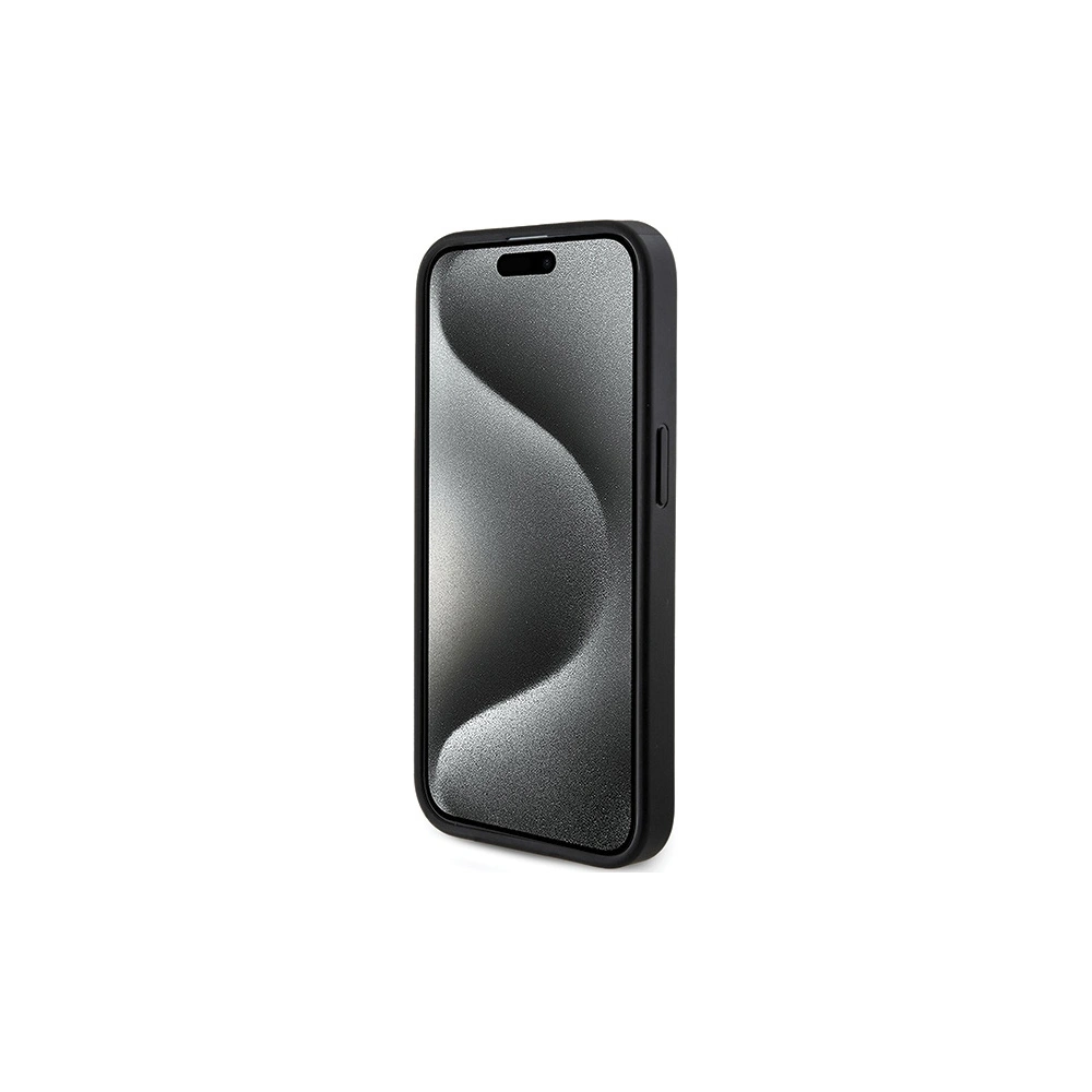 Hurtownia GSM - Etui Guess GUHMP15LG4GFRK Apple iPhone 15 Pro hardcase 4G Collection Leather Metal Logo MagSafe černá/black - GUE3229 - {ean13} - Hurt