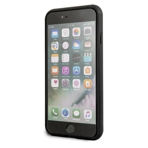 Karl Lagerfeld KLHCI8DLKSRE Apple iPhone SE 2022/SE 2020/8/7 czerwony/red hard case Signature Glitter