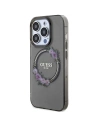 Hurtownia GSM - Etui Guess GUHMP15LHFWFCK Apple iPhone 15 Pro hardcase IML Flowers Wreatch MagSafe czarny/black - GUE3232 - {ean13} - Hurt