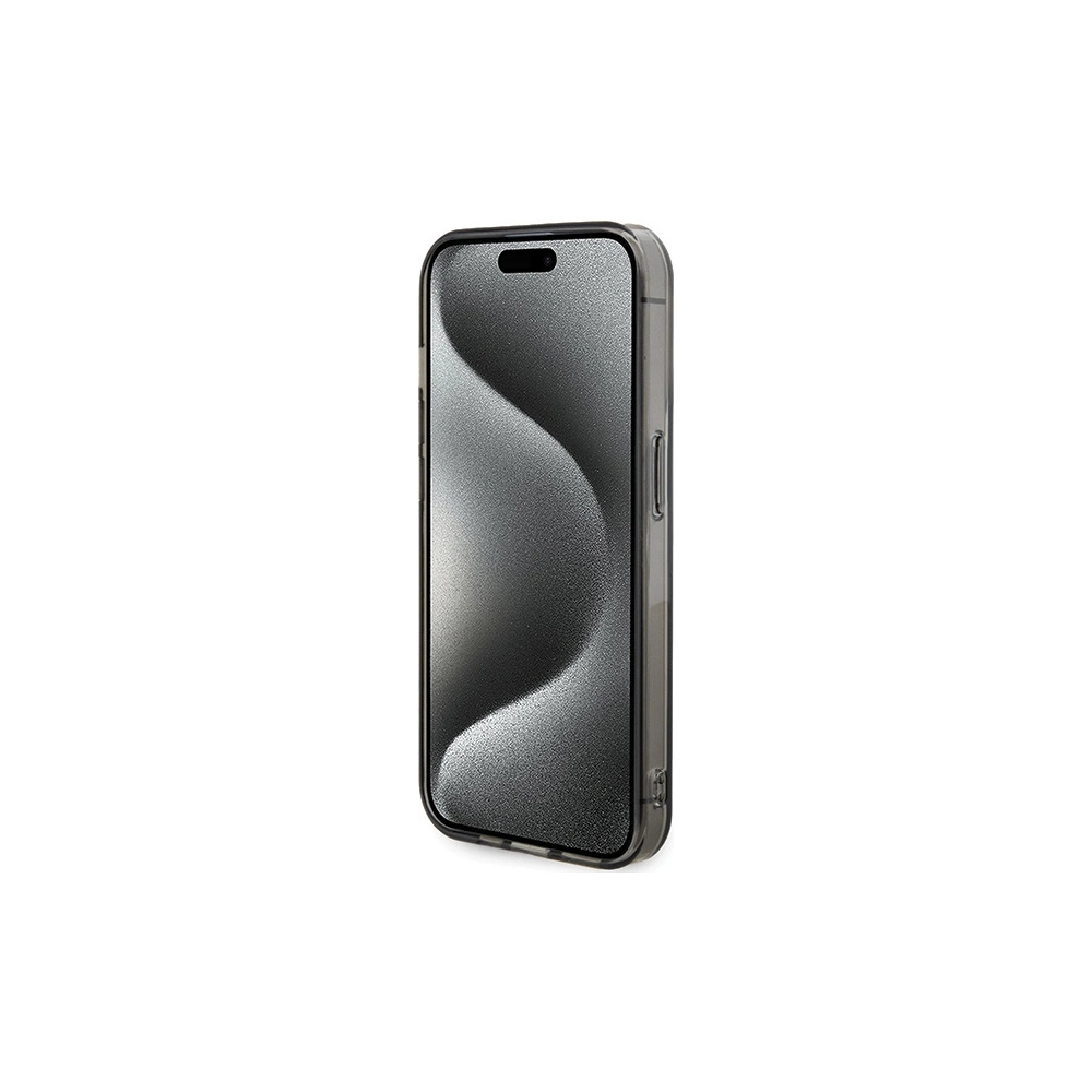Hurtownia GSM - Etui Guess GUHMP15LHFWFCK Apple iPhone 15 Pro hardcase IML Flowers Wreatch MagSafe černý/black - GUE3232 - {ean13} - Hurt