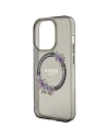 Hurtownia GSM - Etui Guess GUHMP15LHFWFCK Apple iPhone 15 Pro hardcase IML Flowers Wreatch MagSafe czarny/black - GUE3232 - {ean13} - Hurt
