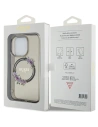 Hurtownia GSM - Etui Guess GUHMP15LHFWFCK Apple iPhone 15 Pro hardcase IML Flowers Wreatch MagSafe czarny/black - GUE3232 - {ean13} - Hurt