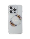 Hurtownia GSM - Case Guess GUHMP15LHFWFCT Apple iPhone 15 Pro Hardcase IML Blumen Wreatch MagSafe transparent - GUE3233 - {ean13} - Hurt