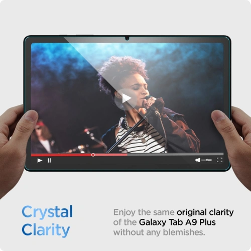 Szkło hartowane Spigen GLAS.tR Slim Samsung Galaxy Tab A9+ Plus X210 / X215 / X216 Clear