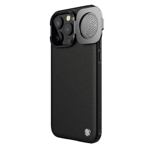 Hurtownia GSM - Etui Nillkin CamShield Prop Leather Magnetic Apple iPhone 15 Pro Max černý/black - NLK1459 - {ean13} - Hurt