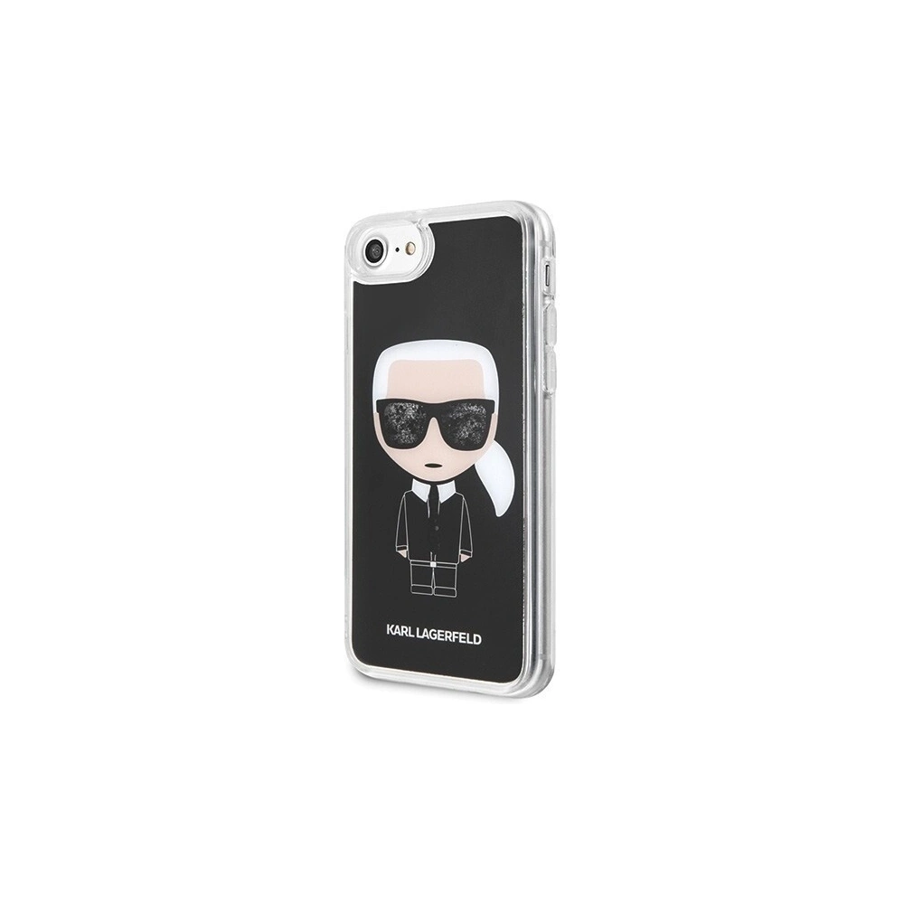 Hurtownia GSM - Karl Lagerfeld KLHCI8ICGBK Apple iPhone SE 2022/SE 2020/8/7 schwarz/black Iconic Glitter - KLD071BLK - {ean13} - Hurt