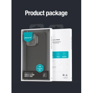 Hurtownia GSM - Etui Nillkin CamShield Prop Leather Magnetic Apple iPhone 15 Pro Max černý/black - NLK1459 - {ean13} - Hurt