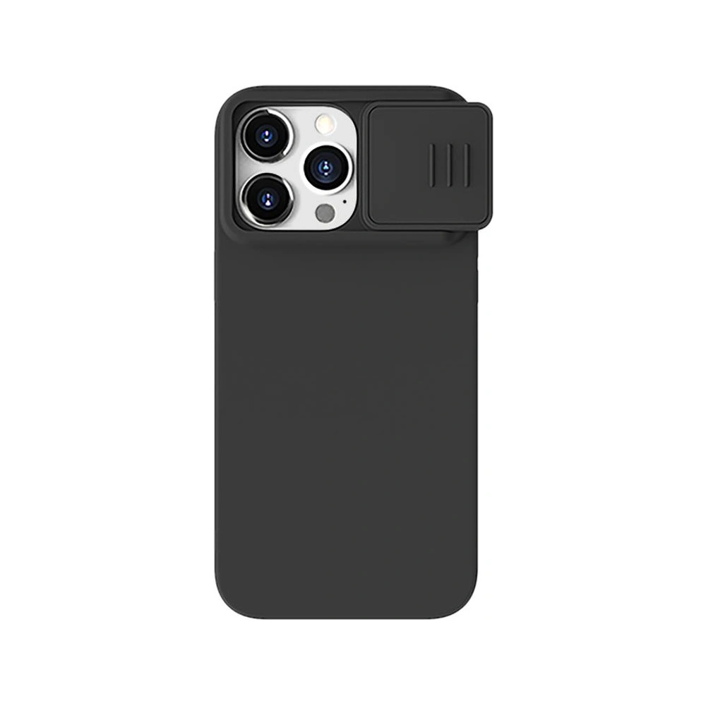 Wholesale Nillkin CamShield Silky Magnetic Silicon Apple iPhone 15 Pro black - NLK1461 - {ean13} - Hurt