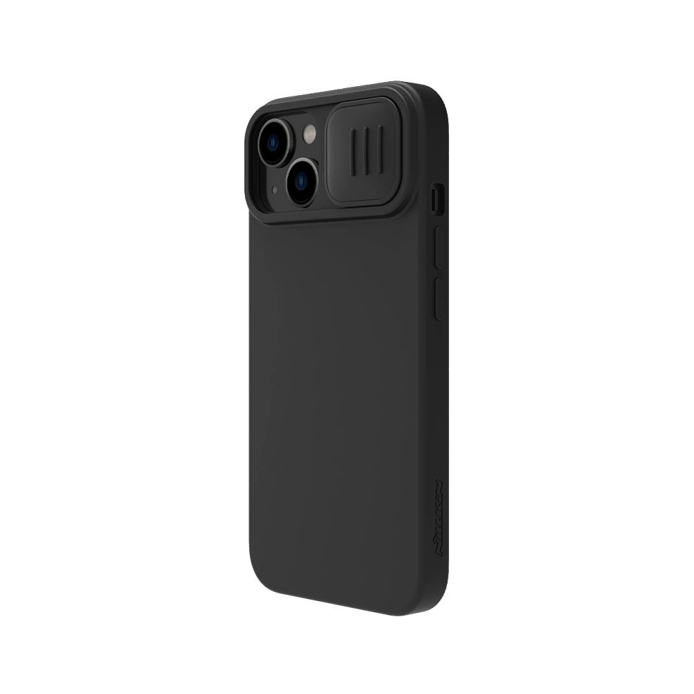 Hurtownia GSM - Etui Nillkin CamShield Silky Magnetic Silicon Apple iPhone 15 Plus / 14 Plus černý/black - NLK1462 - {ean13} - Hurt