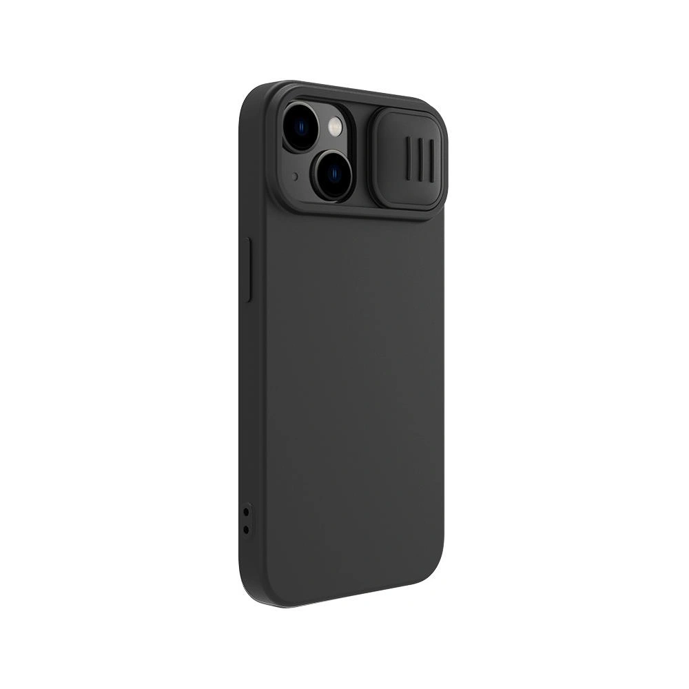 Hurtownia GSM - Etui Nillkin CamShield Silky Magnetic Silicon Apple iPhone 15 Plus / 14 Plus černý/black - NLK1462 - {ean13} - Hurt