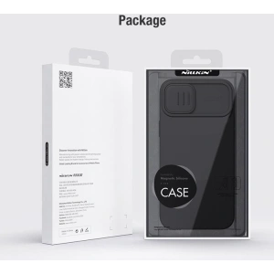 Hurtownia GSM - Etui Nillkin CamShield Silky Magnetic Silicon Apple iPhone 15 Plus / 14 Plus černý/black - NLK1462 - {ean13} - Hurt
