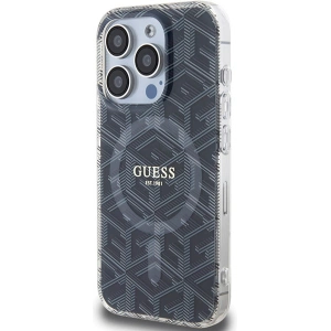 Hurtownia GSM - Etui Guess GUHMP15LHGCUSTGK Apple iPhone 15 Pro hardcase IML GCube MagSafe fekete/black - GUE3234 - {ean13} - Hurt