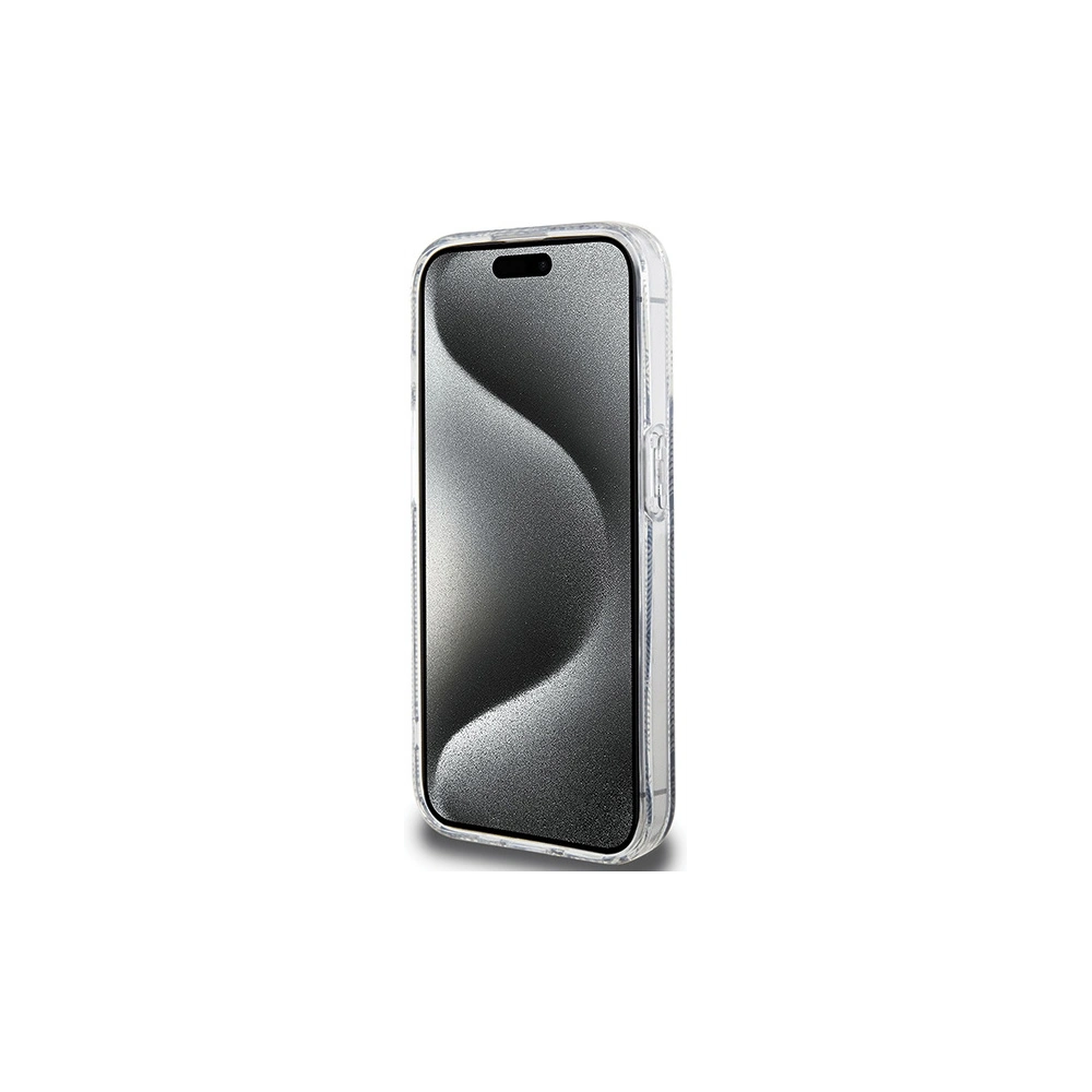 Hurtownia GSM - Etui Guess GUHMP15LHGCUSTGK Apple iPhone 15 Pro hardcase IML GCube MagSafe czarny/black - GUE3234 - {ean13} - Hurt