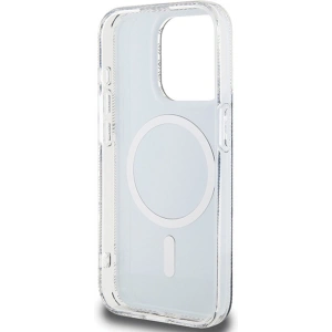 Etui Guess GUHMP15LHGCUSTGK Apple iPhone 15 Pro hardcase IML GCube MagSafe fekete/black