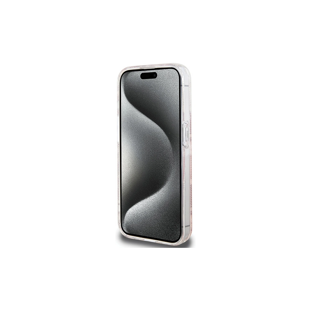 Wholesale Guess GUHMP15LHGCUSTGP Apple iPhone 15 Pro hardcase IML GCube MagSafe pink - GUE3235 - {ean13} - Hurt