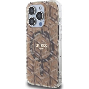 Hurtownia GSM - Etui Guess GUHMP15LHGCUSTGW Apple iPhone 15 Pro kemény tok IML GCube MagSafe barna/brown - GUE3236 - {ean13} - Hurt