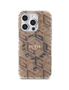 Hurtownia GSM - Etui Guess GUHMP15LHGCUSTGW Apple iPhone 15 Pro hardcase IML GCube MagSafe maro/brown - GUE3236 - {ean13} - Hurt