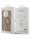 Hurtownia GSM - Etui Guess GUHMP15LHGCUSTGW Apple iPhone 15 Pro hardcase IML GCube MagSafe maro/brown - GUE3236 - {ean13} - Hurt