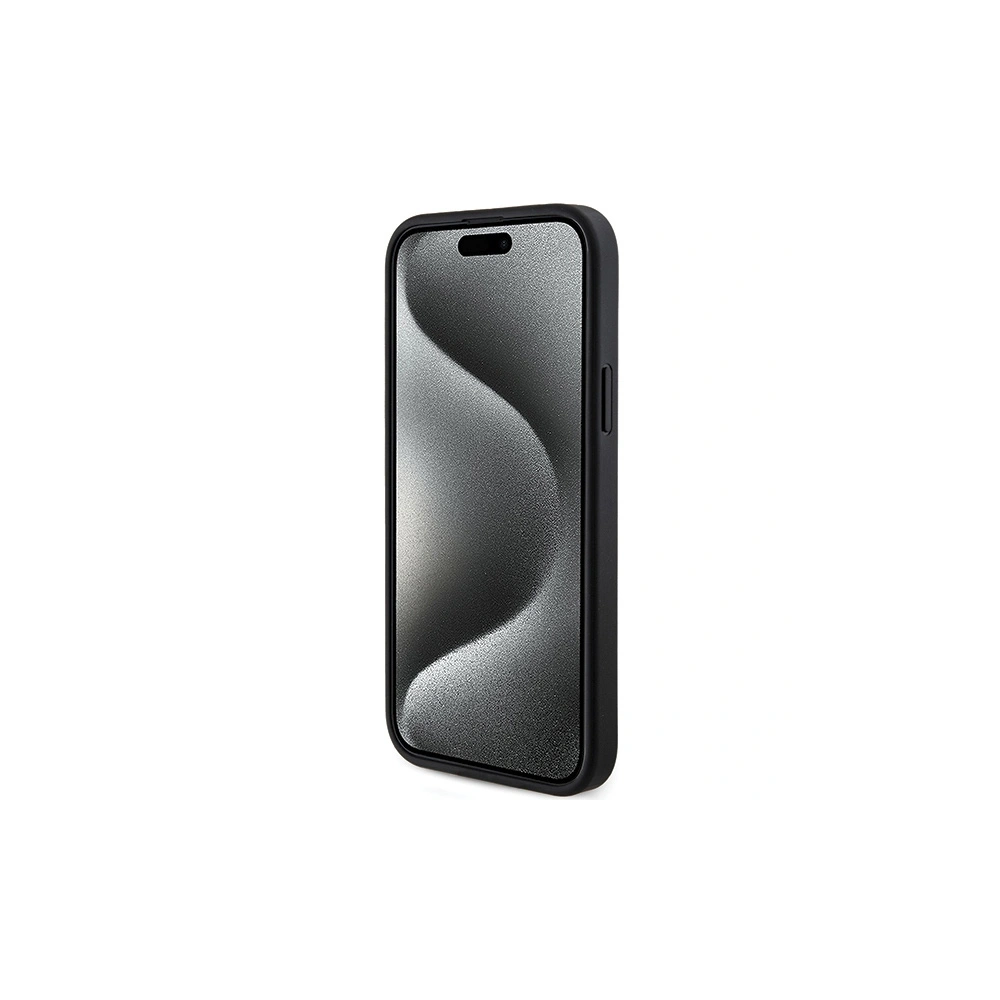 Hurtownia GSM - Etui Guess GUHMP15MG4GFRK Apple iPhone 15 Plus / 14 Plus hardcase 4G Collection Leather Metal Logo MagSafe negru/black - GUE3238 - {ean13} - Hurt