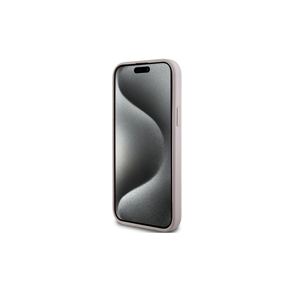 Hurtownia GSM - Case Guess GUHMP15MG4GFRP Apple iPhone 15 Plus / 14 Plus Hardcase 4G Collection Leder Metall-Logo MagSafe rosa/pink - GUE3239 - {ean13} - Hurt