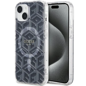 Hurtownia GSM - Etui Guess GUHMP15MHGCUSTGK Apple iPhone 15 Plus / 14 Plus hardcase IML GCube MagSafe negru/black - GUE3241 - {ean13} - Hurt