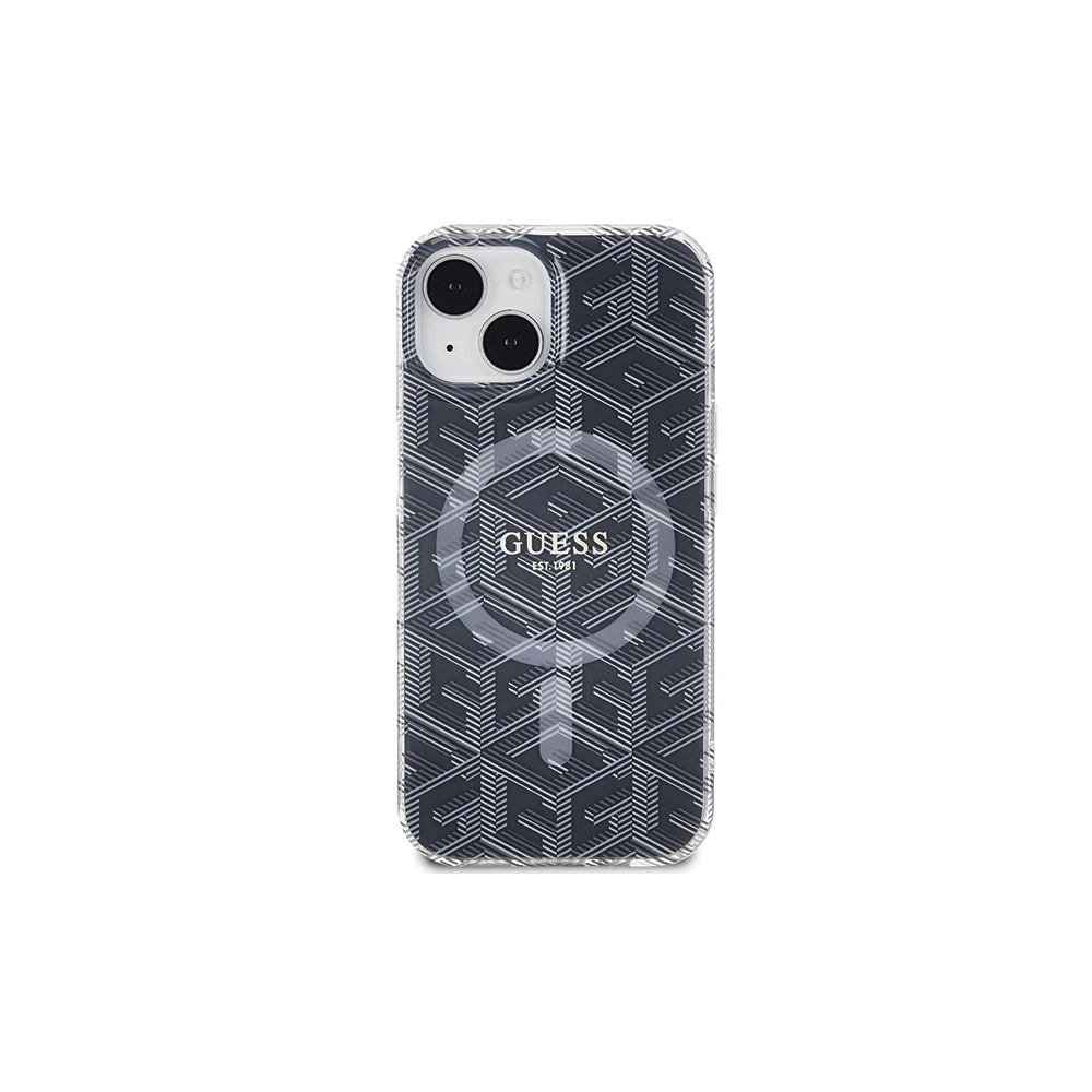 Hurtownia GSM - Etui Guess GUHMP15MHGCUSTGK Apple iPhone 15 Plus / 14 Plus hardcase IML GCube MagSafe černý/black - GUE3241 - {ean13} - Hurt