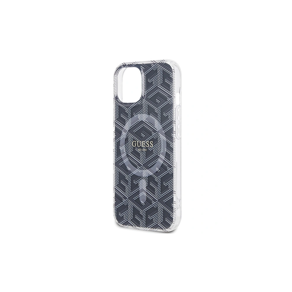 Hurtownia GSM - Etui Guess GUHMP15MHGCUSTGK Apple iPhone 15 Plus / 14 Plus hardcase IML GCube MagSafe negru/black - GUE3241 - {ean13} - Hurt