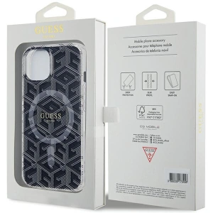 Hurtownia GSM - Etui Guess GUHMP15MHGCUSTGK Apple iPhone 15 Plus / 14 Plus hardcase IML GCube MagSafe černý/black - GUE3241 - {ean13} - Hurt