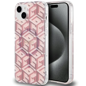 Hurtownia GSM - Etui Guess GUHMP15MHGCUSTGP Apple iPhone 15 Plus / 14 Plus hardcase IML GCube MagSafe roz/pink - GUE3242 - {ean13} - Hurt