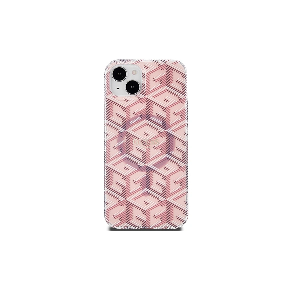 Hurtownia GSM - Etui Guess GUHMP15MHGCUSTGP Apple iPhone 15 Plus / 14 Plus hardcase IML GCube MagSafe roz/pink - GUE3242 - {ean13} - Hurt