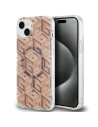 Etui Guess GUHMP15MHGCUSTGW Apple iPhone 15 Plus / 14 Plus hardcase IML GCube MagSafe maro/brown