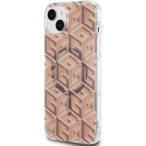 Hurtownia GSM - Etui Guess GUHMP15MHGCUSTGW Apple iPhone 15 Plus / 14 Plus hardcase IML GCube MagSafe maro/brown - GUE3243 - {ean13} - Hurt