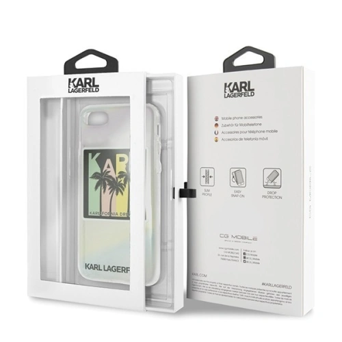 Karl Lagerfeld KLHCI8IRKD Apple iPhone SE 2022/SE 2020/8/7 hardcase Kalifornia Dreams