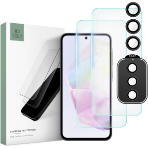 Hurtownia GSM - Sticlă securizată + pentru obiectivele aparatului Tech-Protect Supreme Set Samsung Galaxy A35 5G Clear [2+1 PACK] - THP2610 - {ean13} - Hurt