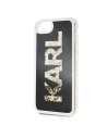 Hurtownia GSM - Karl Lagerfeld KLHCI8KAGBK Apple iPhone SE 2022/SE 2020/8/7 czarny/black Karl logo Glitter - KLD074BLK - {ean13} - Hurt