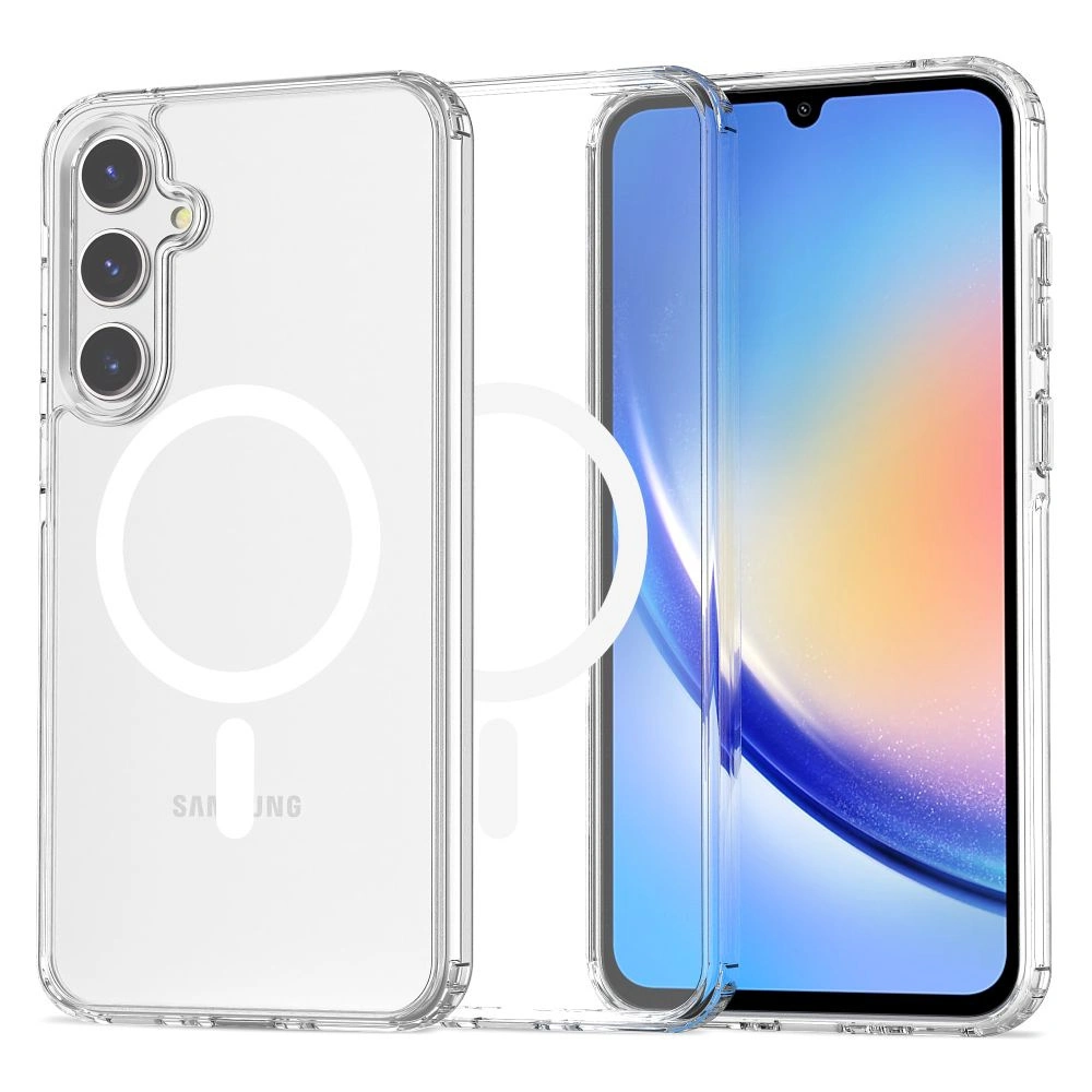 Hurtownia GSM - Etui Tech-Protect Flexair Hybrid MagSafe Samsung Galaxy A35 5G Clear - THP2613 - {ean13} - Hurt