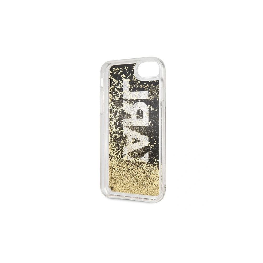 Hurtownia GSM - Karl Lagerfeld KLHCI8KAGBK Apple iPhone SE 2022/SE 2020/8/7 czarny/black Karl logo Glitter - KLD074BLK - {ean13} - Hurt