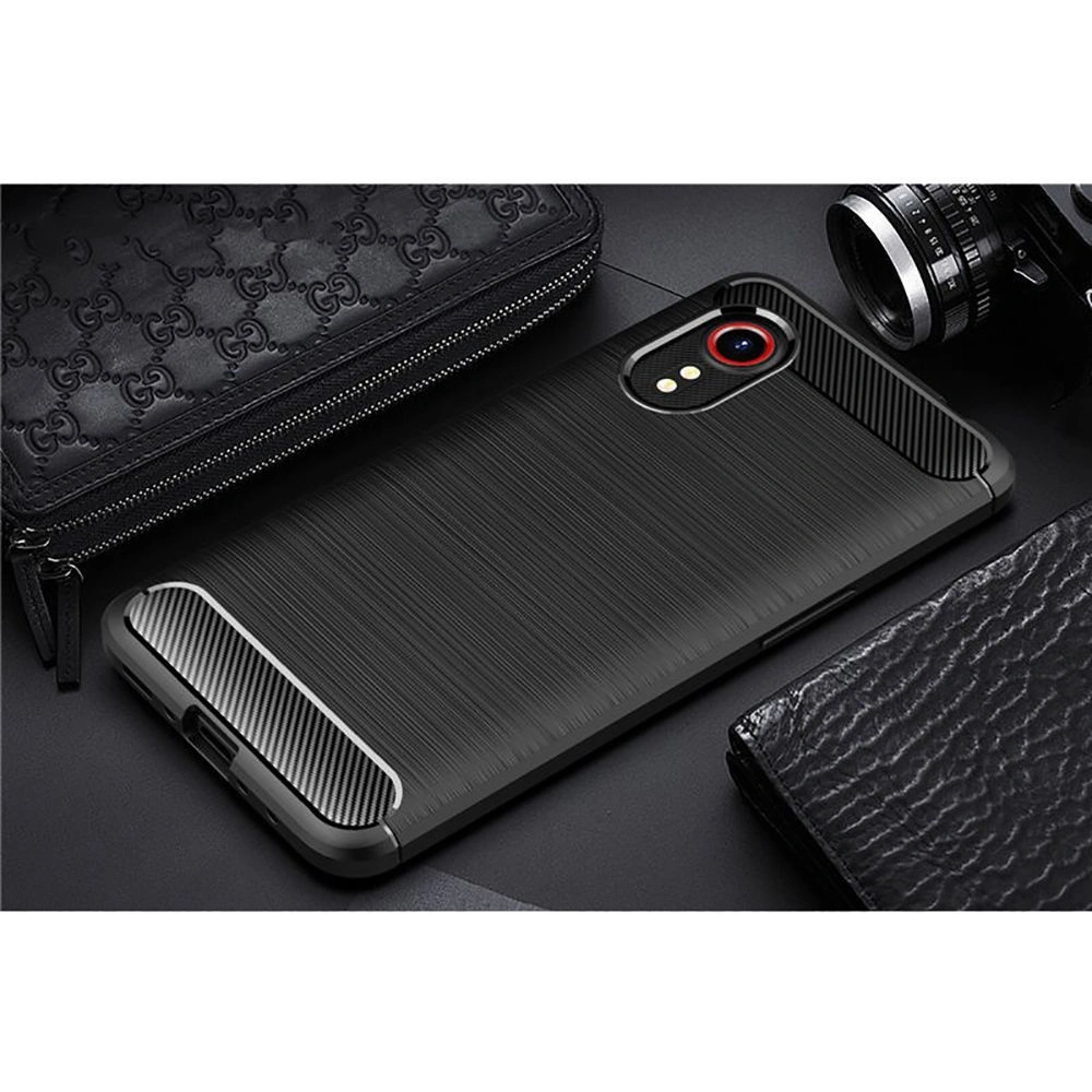 Hurtownia GSM - Case Tech-Protect TPUCarbon Samsung Galaxy Xcover 7 Schwarz - THP2615 - {ean13} - Hurt