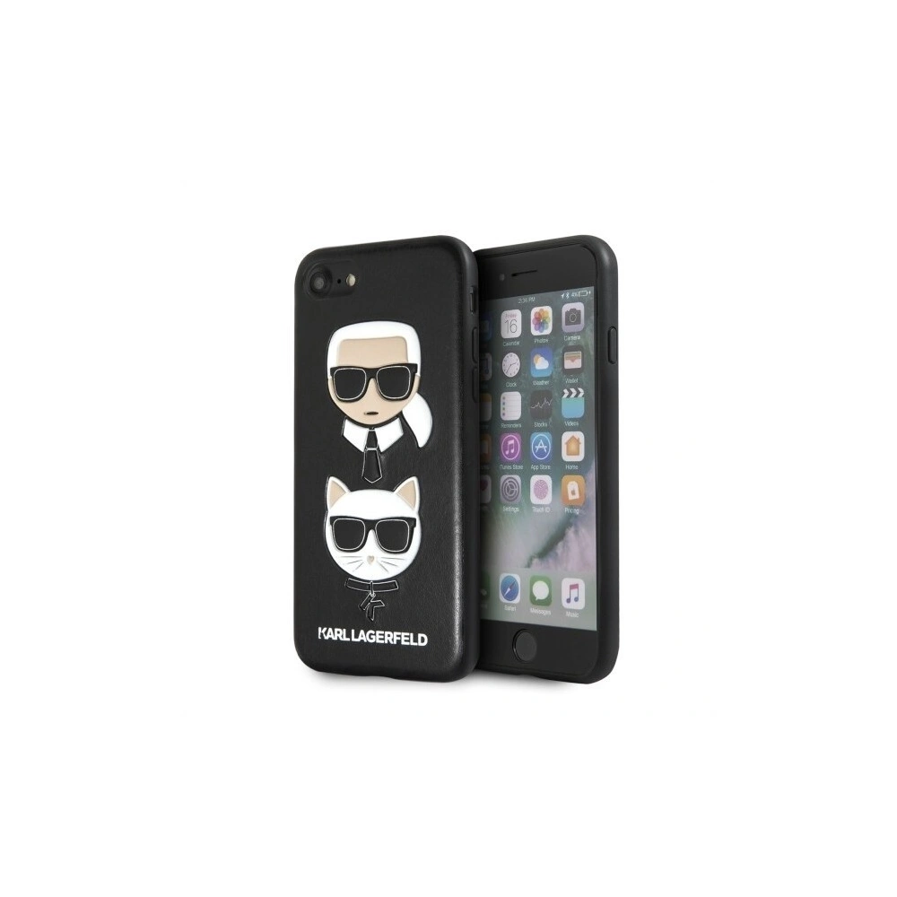 Hurtownia GSM - Karl Lagerfeld KLHCI8KICKC Apple iPhone SE 2022/SE 2020/8/7 hardcase czarny/black Karl & Choupette - KLD075BLK - {ean13} - Hurt
