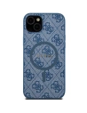 Hurtownia GSM - Case Guess GUHMP15SG4GFRB Apple iPhone 15 / 14 Hardcase 4G Collection Leder Metall-Logo MagSafe blau/blue - GUE3244 - {ean13} - Hurt