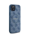 Hurtownia GSM - Case Guess GUHMP15SG4GFRB Apple iPhone 15 / 14 Hardcase 4G Collection Leder Metall-Logo MagSafe blau/blue - GUE3244 - {ean13} - Hurt