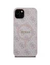 Hurtownia GSM - Case Guess GUHMP15SG4GFRP Apple iPhone 15 / 14 Hardcase 4G Collection Leder Metall Logo MagSafe rosa/pink - GUE3246 - {ean13} - Hurt