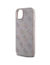 Hurtownia GSM - Etui Guess GUHMP15SG4GFRP Apple iPhone 15 / 14 hardcase 4G Collection Leather Metal Logo MagSafe różowy/pink - GUE3246 - {ean13} - Hurt