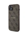 Hurtownia GSM - Etui Guess GUHMP15SG4GFRW Apple iPhone 15 / 14 hardcase 4G Collection Leather Metal Logo MagSafe hnědý/brown - GUE3247 - {ean13} - Hurt