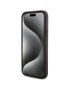 Hurtownia GSM - Case Guess GUHMP15SG4GFRW Apple iPhone 15 / 14 Hardcase 4G Kollektion Leder Metall Logo MagSafe braun/brown - GUE3247 - {ean13} - Hurt