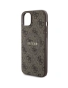 Hurtownia GSM - Etui Guess GUHMP15SG4GFRW Apple iPhone 15 / 14 hardcase 4G Collection Leather Metal Logo MagSafe hnědý/brown - GUE3247 - {ean13} - Hurt