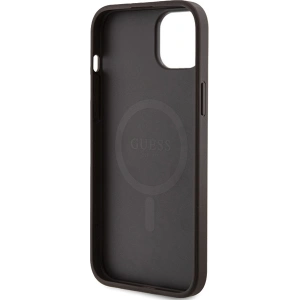Hurtownia GSM - Etui Guess GUHMP15SG4GFRW Apple iPhone 15 / 14 hardcase 4G Collection Leather Metal Logo MagSafe hnědý/brown - GUE3247 - {ean13} - Hurt