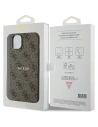 Hurtownia GSM - Etui Guess GUHMP15SG4GFRW Apple iPhone 15 / 14 hardcase 4G Collection Leather Metal Logo MagSafe hnědý/brown - GUE3247 - {ean13} - Hurt