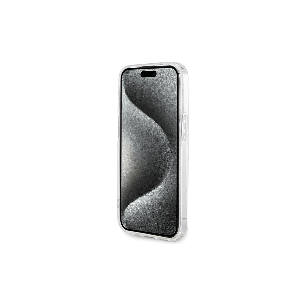 Hurtownia GSM - Etui Guess GUHMP15SHFWFCT Apple iPhone 15 / 14 hardcase IML Květy Wreatch MagSafe transparentní - GUE3248 - {ean13} - Hurt