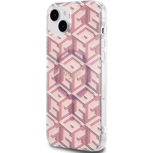 Hurtownia GSM - Etui Guess GUHMP15SHGCUSTGP Apple iPhone 15 / 14 hardcase IML GCube MagSafe růžový/pink - GUE3250 - {ean13} - Hurt